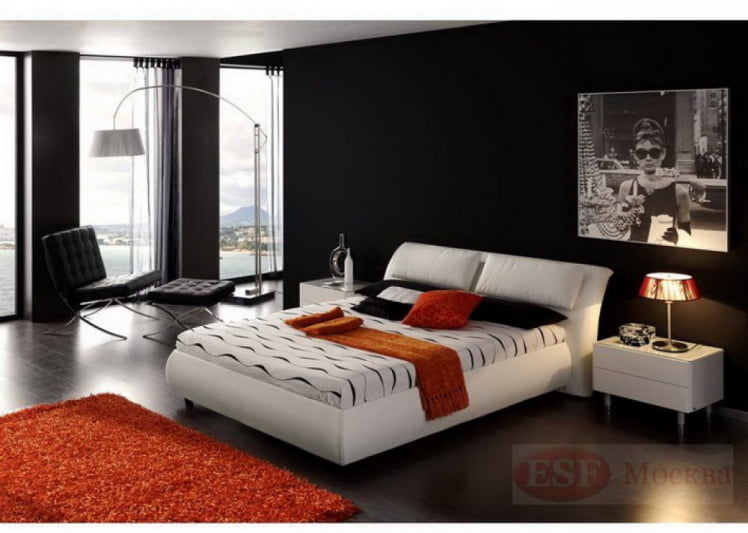 Кровать 615 Meg Кровать 180 см Белый_0