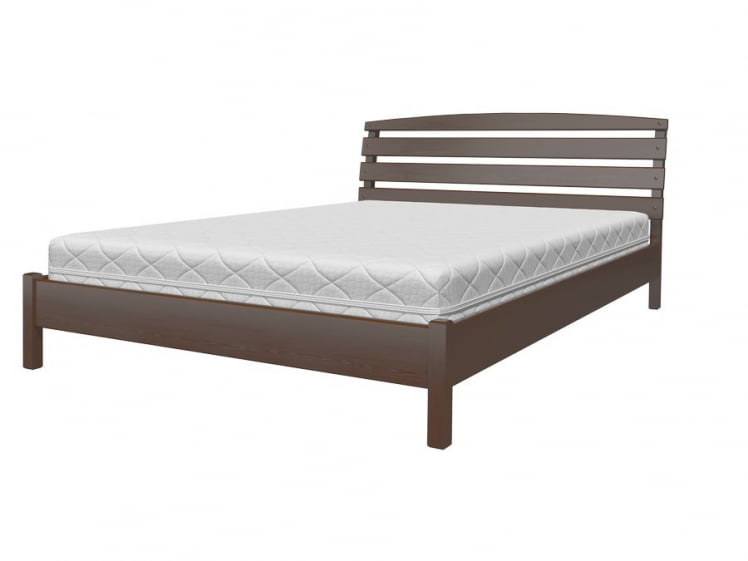 Кровать из массива Камелия-1 200х90 Орех_0