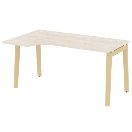Стол эргономичный левый ONIX WOOD OW.SA-1(L) Денвер Светлый/Светлый_0
