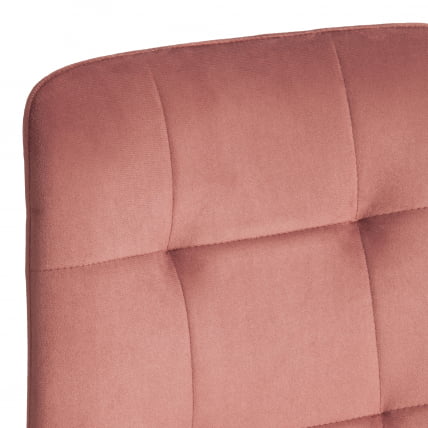 Стул CHILLY (mod. JSC-220) Велюр/металл , 44,5х52,5х88 см, Coral (коралловый) HLR44 / натуральный_8