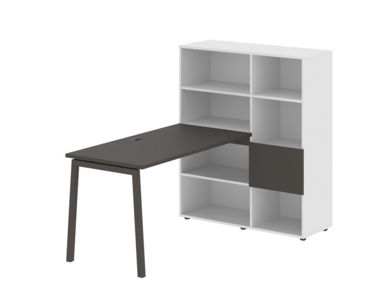 Рабочая станция EDIS ELRST 1113 Мокко Мокко Белый_0