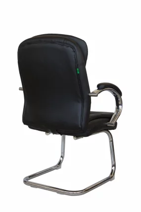 Кресло для посетителя Riva 9024-4 Черный_3