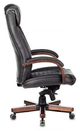 Кресло руководителя Бюрократ T-9924WALNUT/BLACK_2