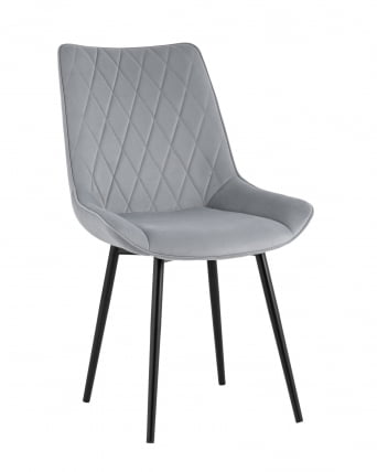 Стул Дарвин велюр Серый_0