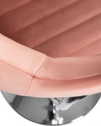 Стул барный ДОБРИН CХАРЛЙ (пудрово-розовый велюр (МДЖ9-32)) 2 шт / DOBRIN CHARLY (MJ9-32))_8
