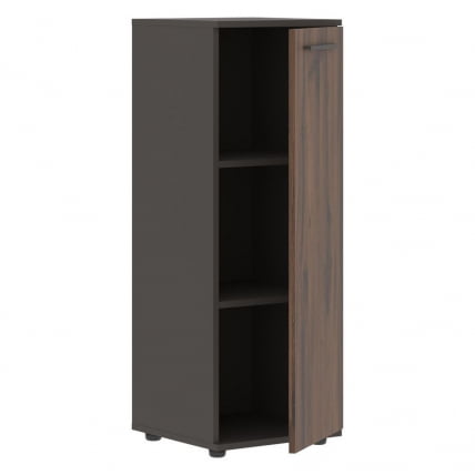 Шкаф-колонка с глухой средней дверью ЕДИС ЕМCС 42.1 Дуб Денвер темный Мокко Мокко / EDIS EMCS_1