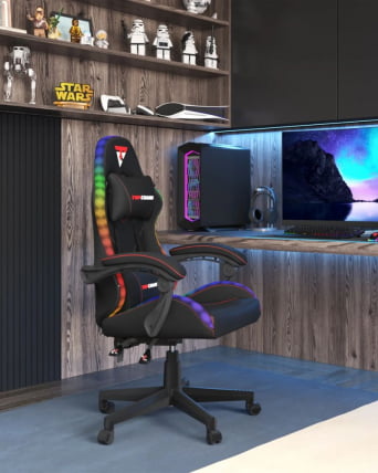 Кресло спортивное ТопЧаирс Друид черный / TopChairs Druid_17