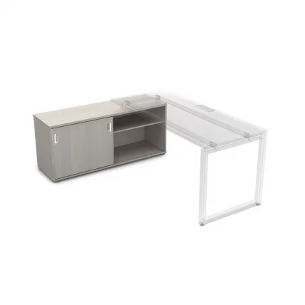 Тумба купе опорная GLOSS LINE 9НТ.015 Ivory_0