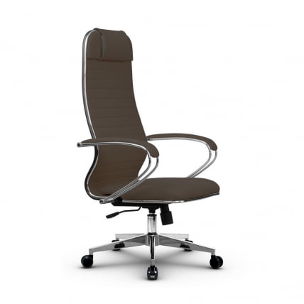 Кресло офисное METTA B 1m 17K1/K131, Основание 17834 Комплект 3 Светло-коричневое_1