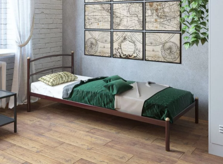 Кровать Хостел 80х200 Желтый_0