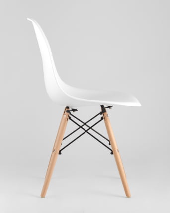 Стул Еамес ДСВ 4 шт. Белый / Eames DSW_3