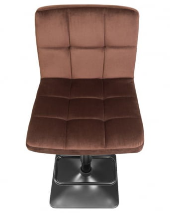 Стул барный DOBRIN DOMINIC (шоколадный велюр (MJ9-111)) 2 шт_7