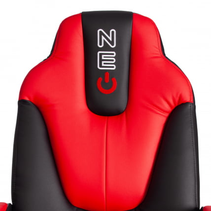 Кресло NEO 2 (22) экокожа Черный/красный 36-6/36-161_6