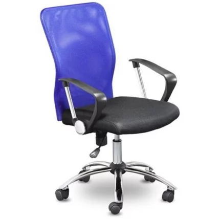 Кресло EChair-203 PTW net 289487 Черно-синее_0