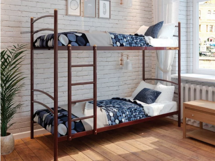 Кровать Хостел Duo 80х200 Белый_0