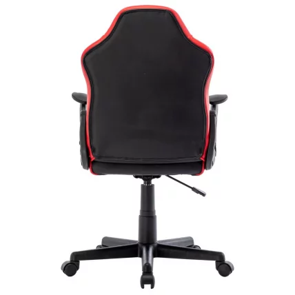 Кресло компьютерное BRABIX Shark GM-203 экокожа Черный-красный Кресло компьютерное BRABIX Shark GM-203 экокожа Черный-красный_5