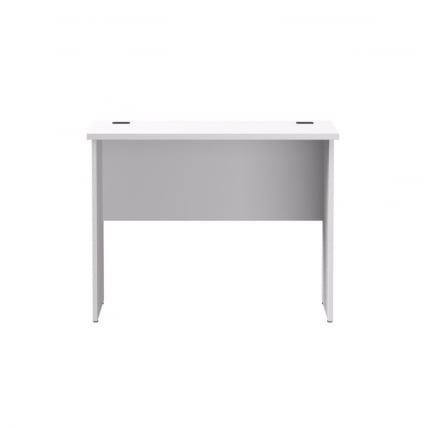 Стол прямой с опорами ЛДСП Everprof EVO 254S009 Белый_1