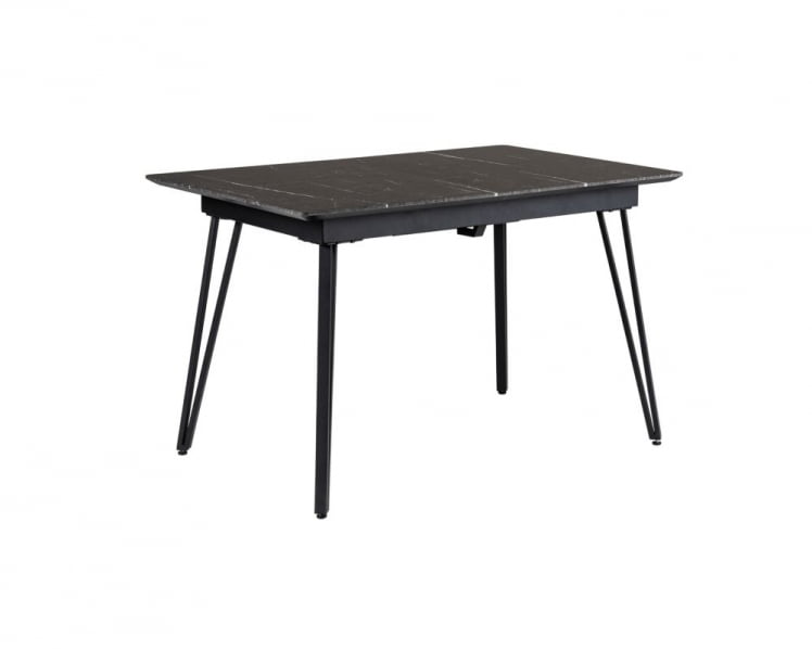 Стол Диего раздвиж. 120-160 Темный мрамор/Бабочка_6