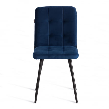 Стул обеденный Медео ЛТ, велюр, Блуе (синий), 45х56х89 см / Medeo LT, Blue_4