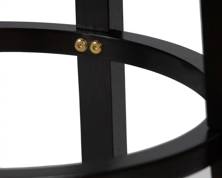 Круглый барный табурет DOBRIN BOB BAR Черный_6