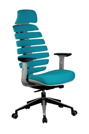 Кресло оператора Riva Chair SHARK Лазурный_0