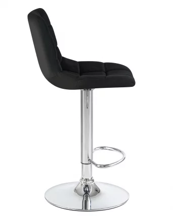 Стул барный DOBRIN TAILOR Черный велюр MJ9-101_2