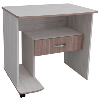 Стол компьютерный «Юниор-4» Ясень  шимо светлый/темный_0