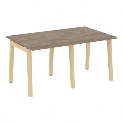 Стол переговорный (2 столешницы) ONIX WOOD OW.PRG-2.0 Тиквуд Темный/Светлый_0