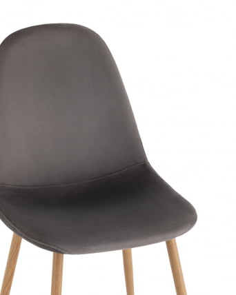 Стул Валенсия СН велюр Антрацитовый / SN_6