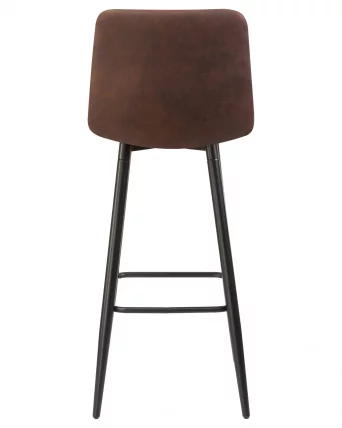 Стул барный DOBRIN NICOLE Коричневая микрофибра PK-03_4