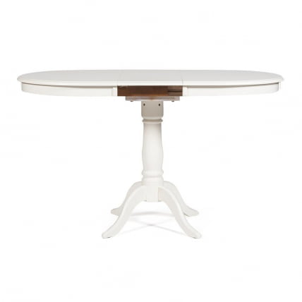 Стол раскладной Solerno (ME-T4EX) дерево гевея/мдф, 70х100+29х75см, ivory white (слоновая кость 2-5)_10