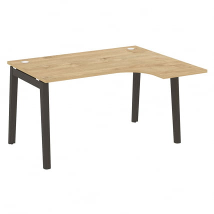 Стол эргономичный правый ONIX WOOD OW.SA-3(R) Тиквуд Светлый/Темный_0