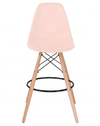 Стул барный DOBRIN DSW BAR Светло-розовый PK-02_5