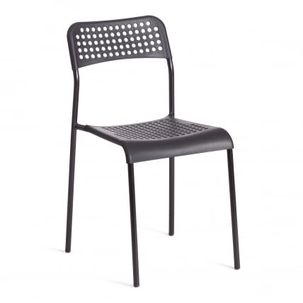 Стул ADDE (mod. C-049) металл/пластик, 39 х 49 х 78 см, Black(черный) разборный_0