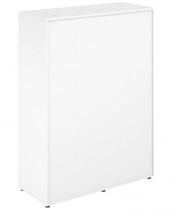 Шкаф-купе высокий с одним зеркалом Sigma SG.715.WH.WH.AL Белый_1