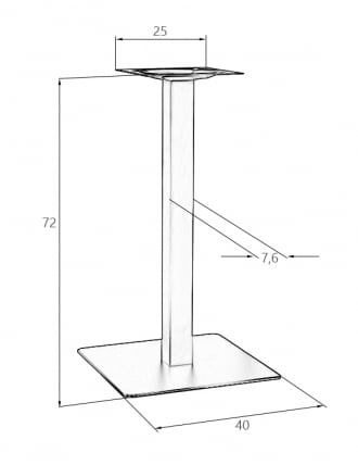 Подстолье обеденное DOBRIN JOSIE_1