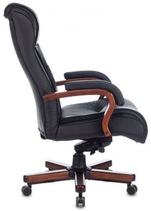 Кресло руководителя Бюрократ T-9926WALNUT/BLACK_2