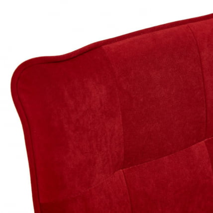 Кресло ZERO флок , бордовый, 10_7