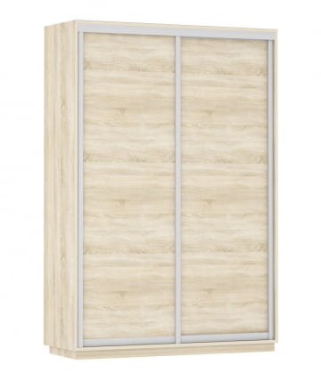 Шкаф-купе двухдверный Экспресс Дуо Элемент 1400х2400х Дуб сонома / 1400х2400h_0