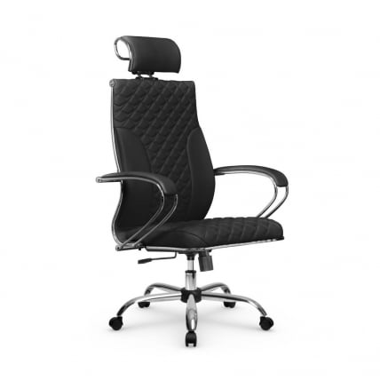 Кресло руководителя Metta L 2c 44C/K116 Infinity Easy Clean (MPES) Комплект 5 Черное_0