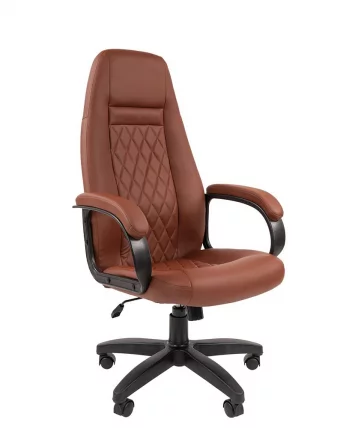 Кресло для руководителя CHAIRMAN 950LT Коричневый_0
