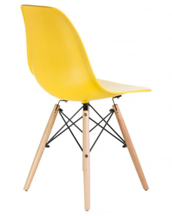 Стул обеденный DOBRIN DSW Желтый Y-01_2