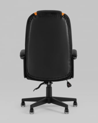 Геймерское кресло TopChairs ST-CYBER 9 черный/оранжевый Геймерское кресло TopChairs ST-CYBER 9 черный/оранжевый_3