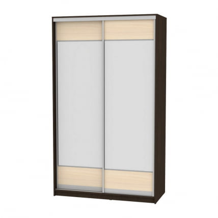 Шкаф-купе Б-220х135х60-1(Венге-ДМ-Д8Д8) / B-220х135х60-1(Венге-ДМ-D8D8)_0