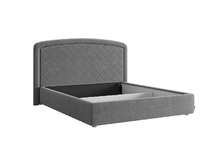 Кровать 1.6 Сильва 2 КМ1.6-18 медовый (велюр) / KM1.6-18_3