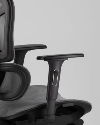 Кресло офисное TopChairs Nimbus серый_11