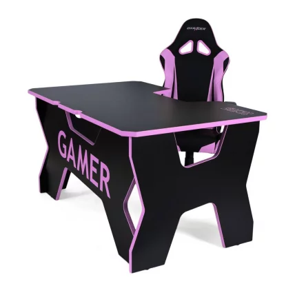 Стол геймерский Generic Comfort Gamer2/DS/NP Розовый Черный_9