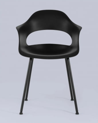 Стул Ладй пластик черный 4 шт. / Lady_1