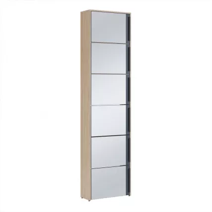 Шкаф для обуви с зеркалом Мод 7 Палермо/Рейн Мориан_0