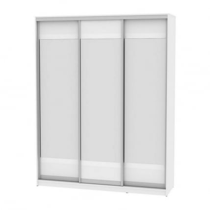 Шкаф-купе B-220х180х60-2(Белый-D10D10D10)_0